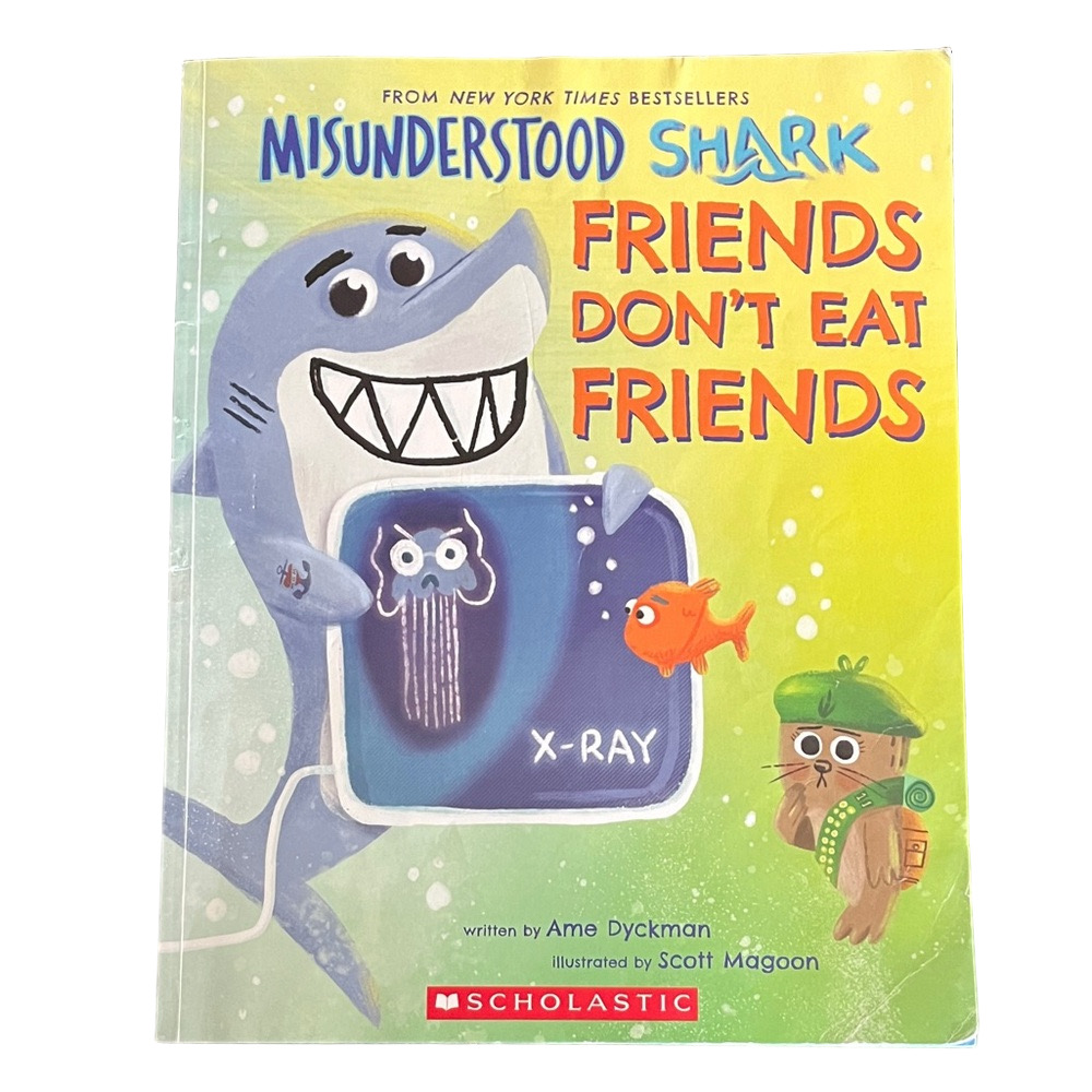 Misunderstood Shark Friends Don’t Eat Friends